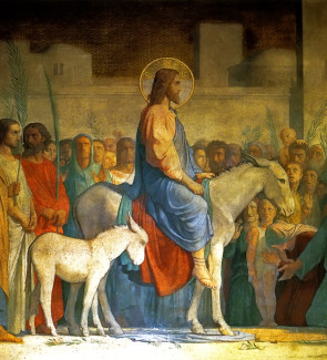 Jesus zieht in Jerusalem ein