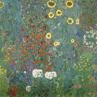 Gustav Klimt, Bauerngarten mit Sonnenblumen